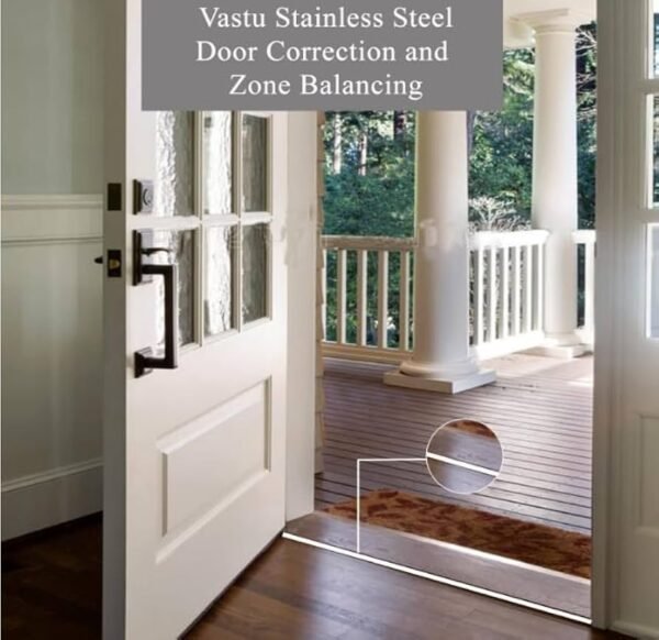 Vastu Home Negative Energy Blocking Stainless Steel Strip 12 MM 8 Feet - Image 3