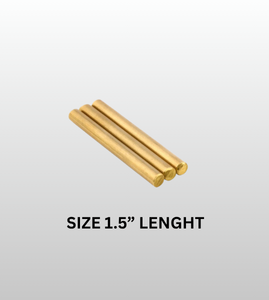 Vastu Brass Studs Size 1.5” Lenght